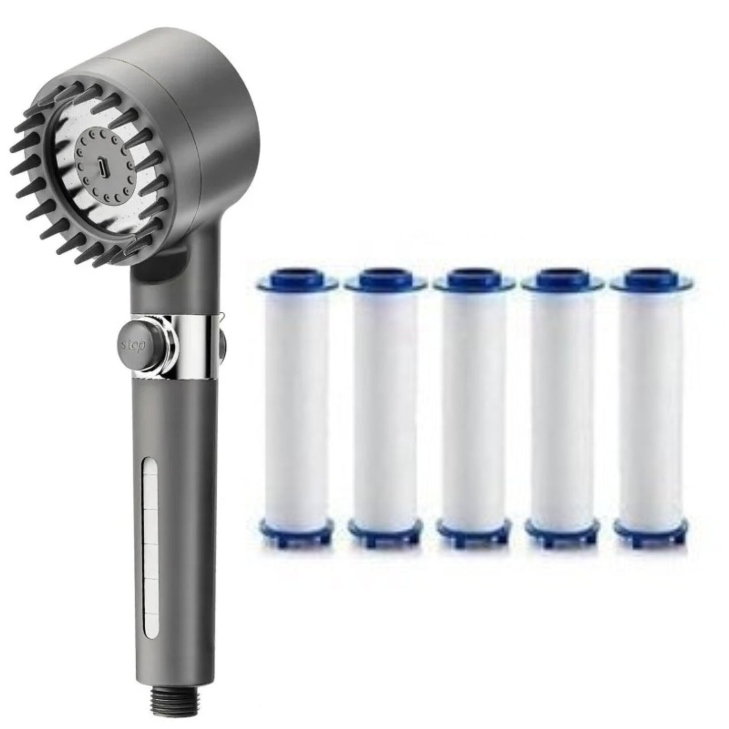 Set Benessere (1 Soffione + 5 Filtri)